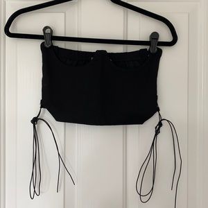 NWOT Noctex Lace Up Bustier